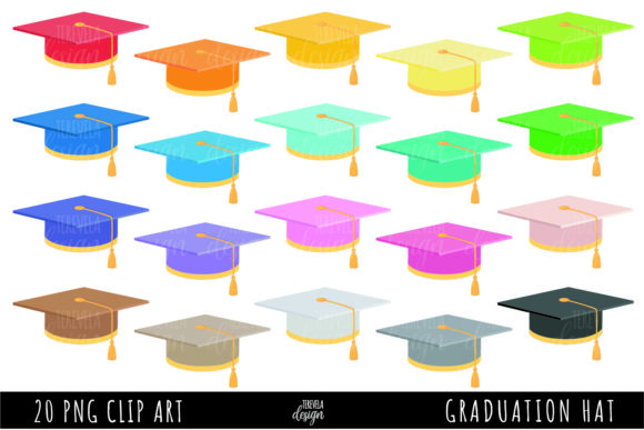 Download MULTICOLOR GRADUATION HAT - Multicolor Collection