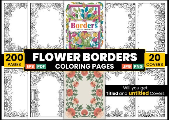 Download Borders Adult Coloring Book - Adult Collection