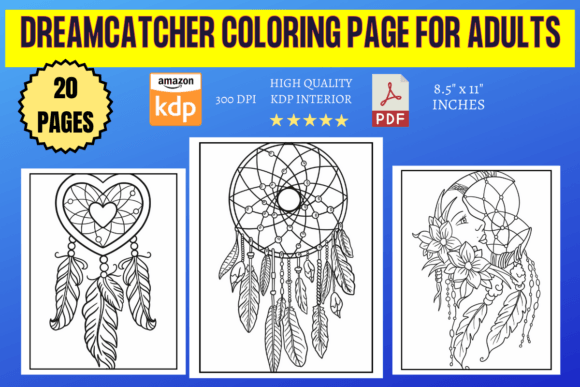 Download Dreamcatcher Coloring Page for Adults - Adult Collection