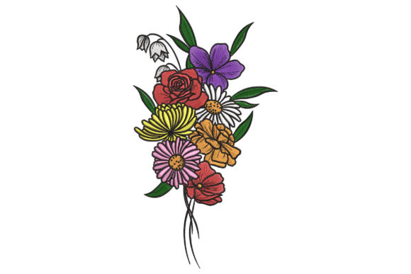 Download Multicolor Floral Bouquet - Multicolor Collection