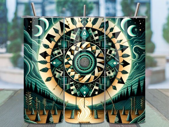 Download Arrow Dreamcatcher Mandala Tumbler Wrap - Dreamcatcher mandala Collection