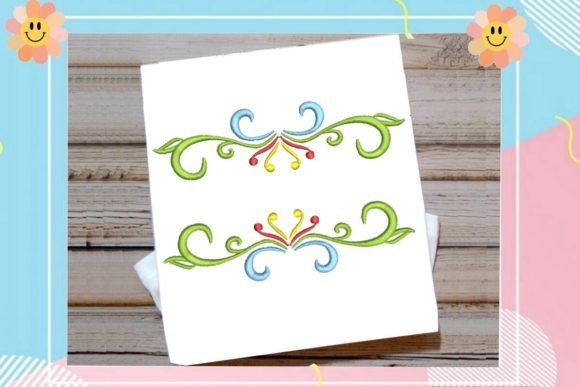 Download Beautiful Border Multicolor - Multicolor Collection