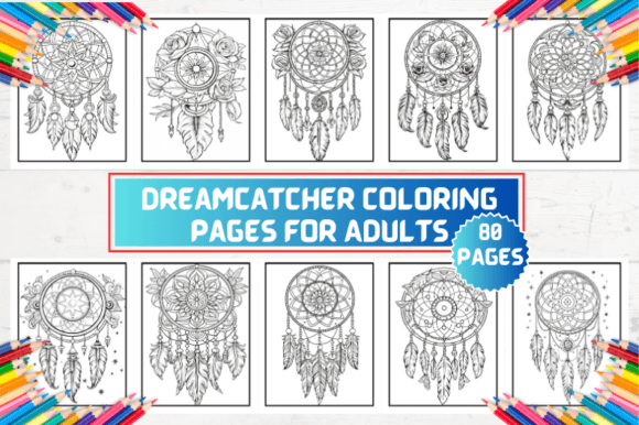 Download Dreamcatcher Coloring Pages for Adults - Adult Collection