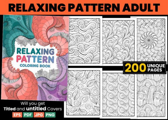 Download Relaxing Pattern Adult Coloring Book - Adult Collection