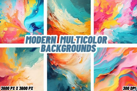 Download Modern Multicolor Backgrounds - Backgrounds Collection