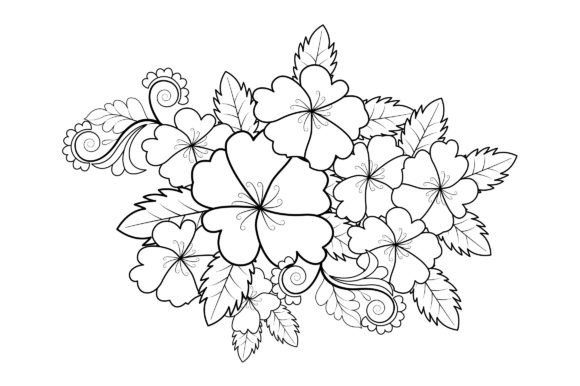 Download Floral Coloring Page Book for Adults - Adult Collection