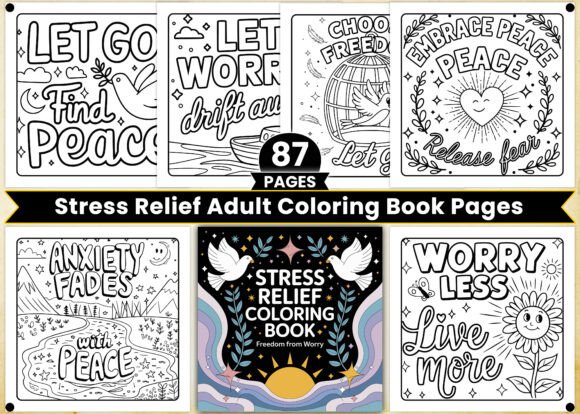 Download Stress Relief Adult Coloring Book Pages - Adult Collection
